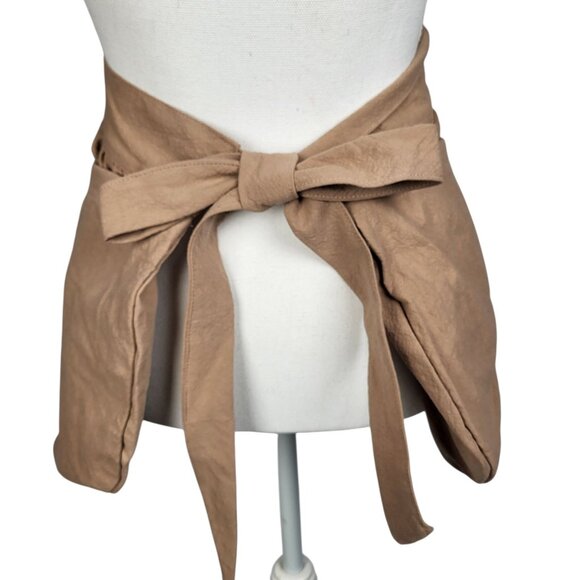 Harvest Produce Apron One Size Tie Back Tan Beige Garden Apple Picking New - Picture 3 of 3